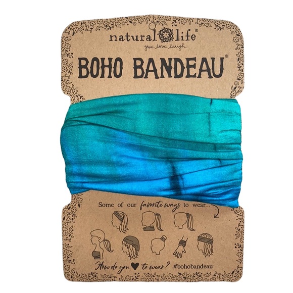 NATURAL LIFE Accessories - NEW tie dye boho bandeau hair band